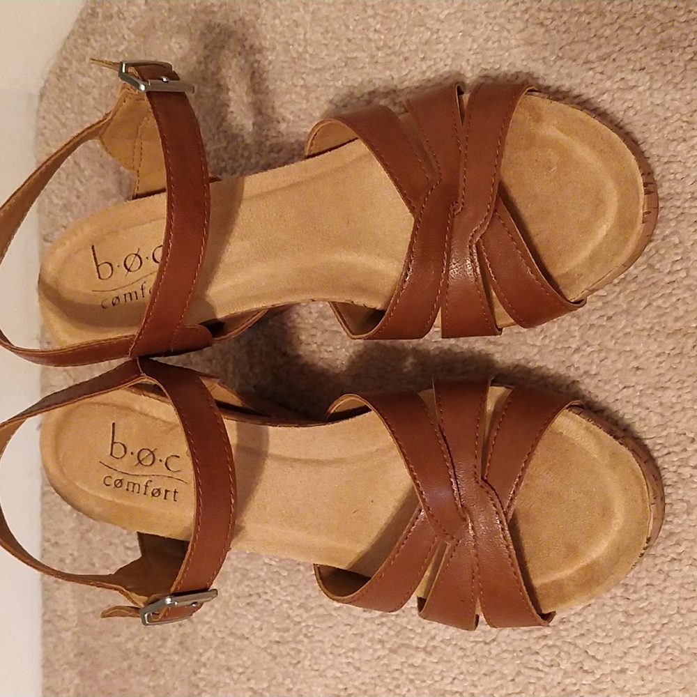 BOC women's wedge sandals